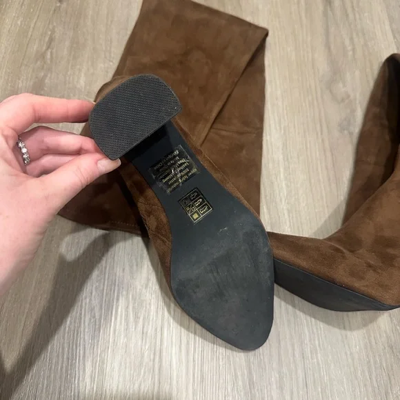 Sam Edelman Brown Heeled Boots - Picture 2 of 4